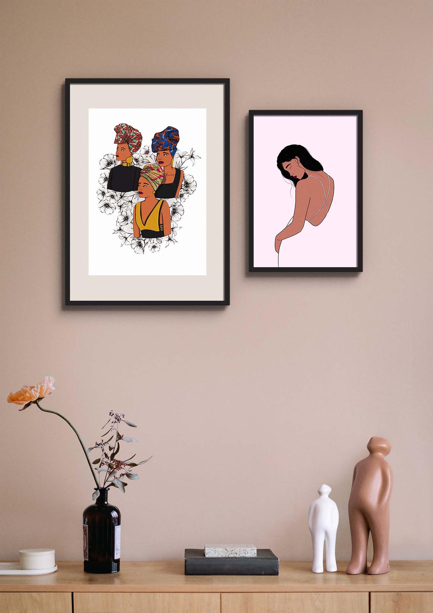 affiche Chez didine body shape