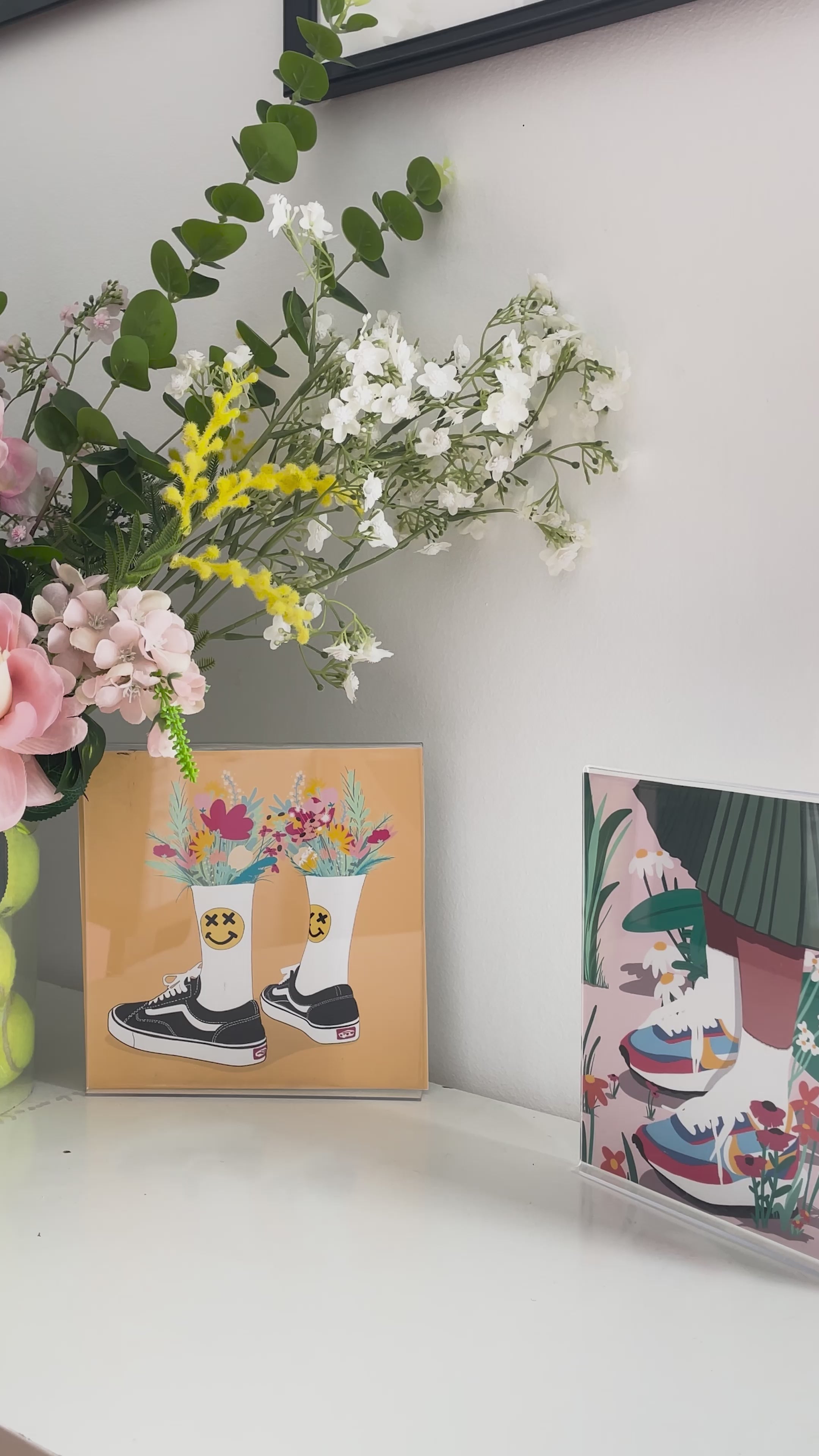 Tasse en céramique - Blossom Sneaker Art