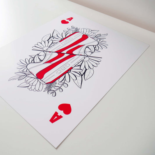 L'impression est réalisé en France à Amiens au studio Chez didine. Une impression de qualité qui fait ressortir les couleurs grâce à son papier semi mat.