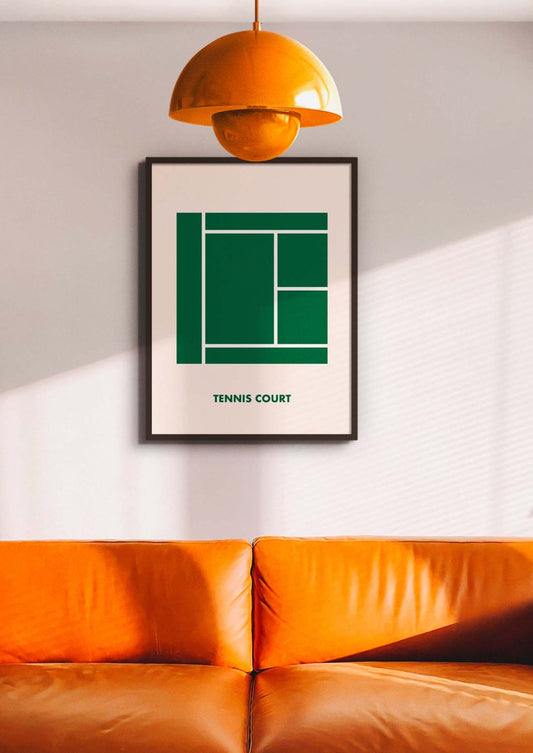 Une affiche aux formats 30 par 40 cm. originale et colorée